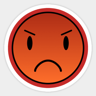 Angry Emoji Sticker